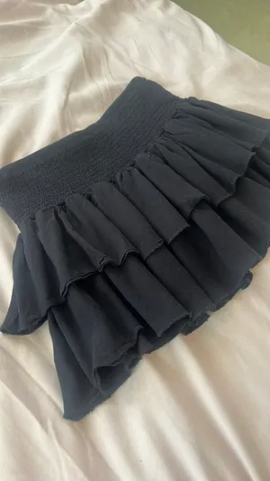 Beachy Short Black Skirt thumbnail 3