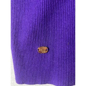 Lauren Ralph Lauren XL Purple Pleated Georgette Long Sleeve Blouse Classic New thumbnail 5