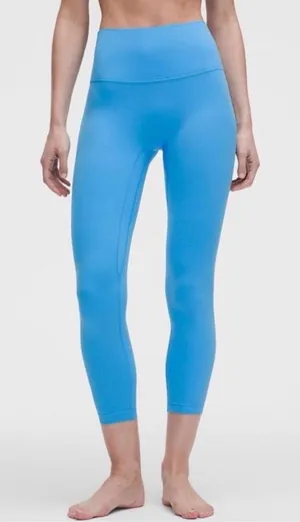 Lululemon Align™ No Line HR Pant 25" Ocean Wave Blue Size 8 thumbnail 1