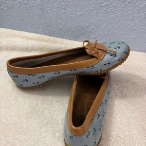 Womens Western Chief Skimmetmr Boat Shoes SZ 7 Anochors Away Flats thumbnail 4