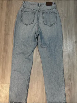 Madewell curvy perfect vintage straight jeans Light Wash NWOT size 26 thumbnail 5
