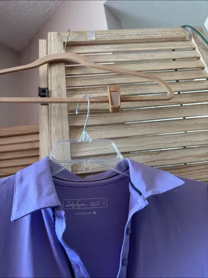 Lady Hagen Lavender Polo With Trim Small thumbnail 3