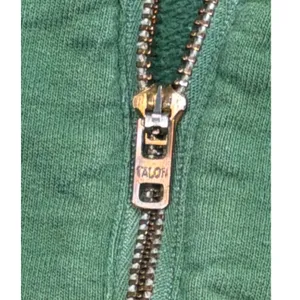 Private Line Quarter Zip Sweatshirt Womens M Green Vintage Distressed Streetwear thumbnail 5