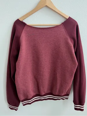 Oxford University Off the Shoulder Sweatshirt thumbnail 10