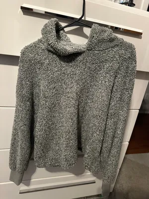 Cropped Pullover Gray Size M thumbnail 1