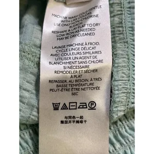 By Anthropologie Women's Mint Green Blouse Size L SKU 6308 thumbnail 6