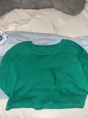 shein cropped crochet top  thumbnail 2