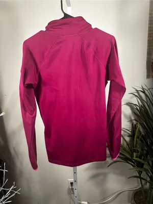 N276. Nike Dri-FIT Magenta Half-Zip Running Top thumbnail 5