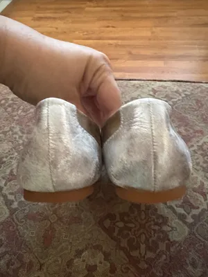 Born Metallic Taupe and Gold Ballet Flats thumbnail 5