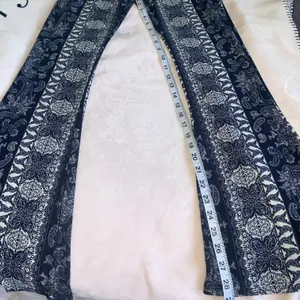Vibe Aztec Flare Pants Blue thumbnail 3