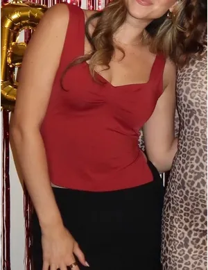 Princess Polly Red Top thumbnail 1