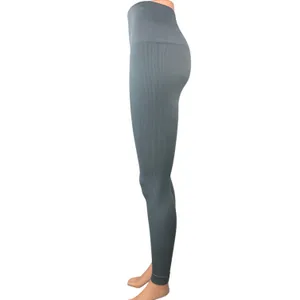Set Active Women's Gray Blue Mid Rise Athletic Workout Yoga Leggings Pants XS thumbnail 2