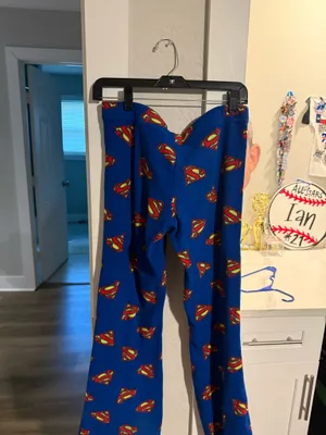 Superman DC Comics Sleeping Pants thumbnail 2
