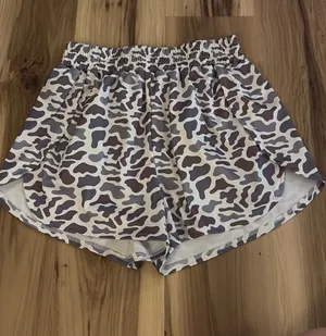 SHEIN camo shorts thumbnail 1