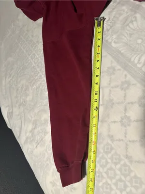 Santa Cruz Skateboards Burgundy Crewneck Hoodie with Logo Patch thumbnail 11