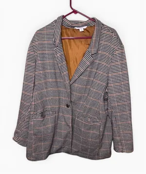 Old Navy Houndstooth Blazer XXL thumbnail 1