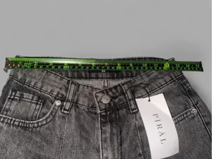 PIRAL Gray Jeans Size XS thumbnail 6
