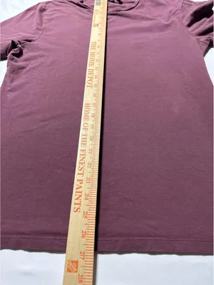 ASOS Design Burgundy Crew Neck Short Sleeve T-Shirt Size XL thumbnail 5