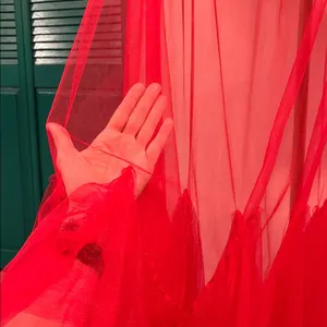 Kate HEWKO NWT Avant Garde Tulle Overlay in RED (sold out) OS thumbnail 8