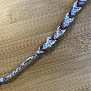 Briella Bracelet, anklet, trendy, comfortable, tie, embroidery thread, woven, gi thumbnail 2