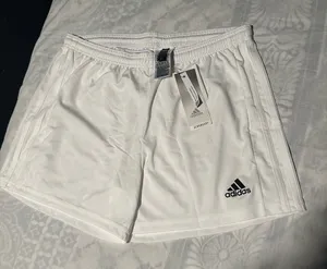 Adidas Women's Athletic White Shorts thumbnail 1