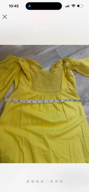 Farm Rio Anthropologie Ruffle Midi Dress XS thumbnail 6