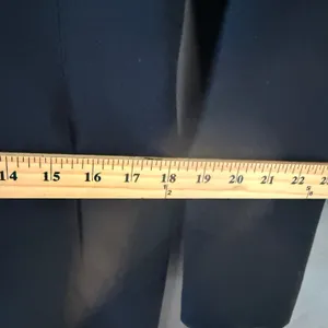 Lauren Ralph Lauren‎ Black Wool Blend 3-Button Longline Blazer Coat 4 Old Money thumbnail 9