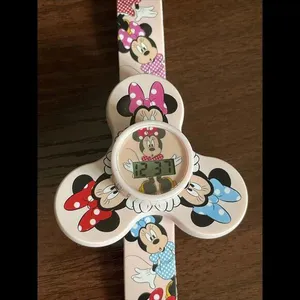 Disney Minnie watch and fidget spinner Accutime Sega plastic‎ digital thumbnail 2