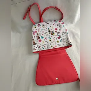 Disney Animators Collection Backpack Floral Princess Disney Store Exclusive(B154 thumbnail 4