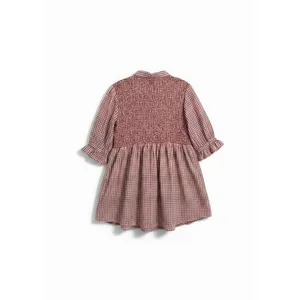 Free People Charlotte Gingham Tunic‎ Women XS Red White NEW Smocked Boho thumbnail 2