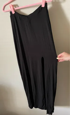Klassy Network Skirt Black Maxi thumbnail 2