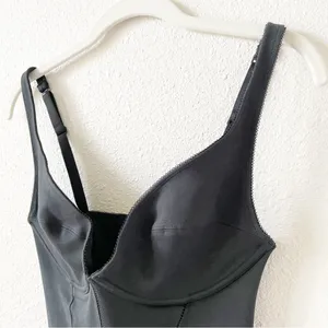 Skims Cotton Shapewear Corset Soot Size Small Retro Feminine Neutral thumbnail 3