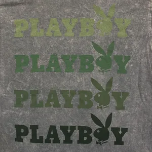 Playboy Logo Tshirt size large  thumbnail 2