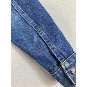 Vintage Levis Strauss Denim Jacket Womens Size M Blue Denim Trucker Blazer * thumbnail 8