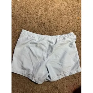 Reebok Womens Athletic Shorts Light Blue Elastic Waist Pockets‎ Size S Running thumbnail 4