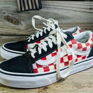 Vans old skool checkered men's size 3.5 women 5.00 thumbnail 2