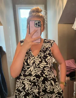 Dry Goods Black And White Dress thumbnail 2