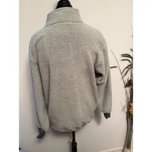 OFFLINE‎ by Aerie Sherpa Fleece Half Zip Pullover Sweatshirt gray S P thumbnail 3