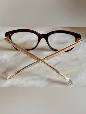 Gucci GG0566ON 002 Womens Tortoise Crystal Cat Eye Glasses Guaranteed Authentic‎ thumbnail 3