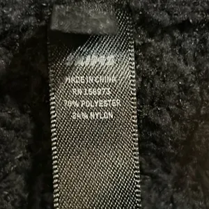 SKIMS Black Fuzzy Tank Top Vest Sleeveless Cozy Knit Size Large/X-Large thumbnail 6
