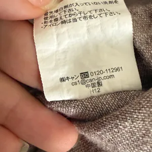 Loytaa | Brown Cotton Hemp Boxy fit Long Sleeve Top | Large | Lagenlook thumbnail 5