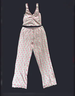 Free People Fresh In Love 🥰 Lounge Set large new SOLD OUT thumbnail 5