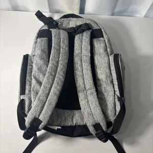 Eddie Bauer‎ First Adventure Backpack Baby Diaper Bag Gray Black Waterproof 16" thumbnail 4