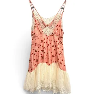 Anthropologie‎ Gulhatun Aydin Sweetheart Mini Lace Dress Coquette XS Balletcore thumbnail 3