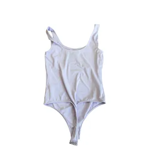 Express Body Contour Lavender Purple Scoop Neck Sleeveless Bodysuit‎ Medium thumbnail 2