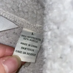 Vintage Orvis Sherpa Fleece Tapestry Trimmed Full Zip Vest Size Large thumbnail 11