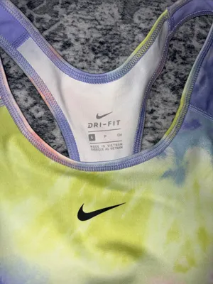 Women's Nike Dri-FIT Swoosh Pro Pack Bra Small-Support 1-Piece Pad Tie-Dye thumbnail 2