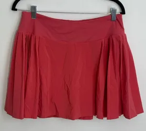 Calia Side Pleat‎ Golf Skort size Large Pink thumbnail 1