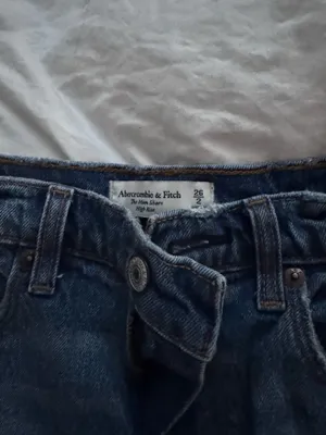 Abercrombie and Fitch Jean Shorts thumbnail 3