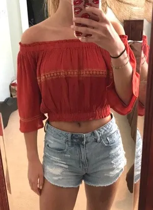 Off The Shoulder Top thumbnail 1